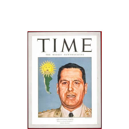 revista time de 1944 con peron en la tapa
